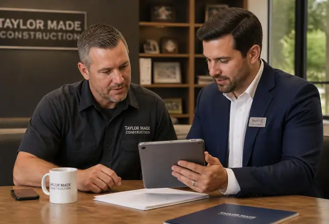 A US business owner reviewing funding options with a BusinessLending360 funding advisor